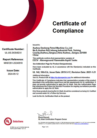 Certificación UL