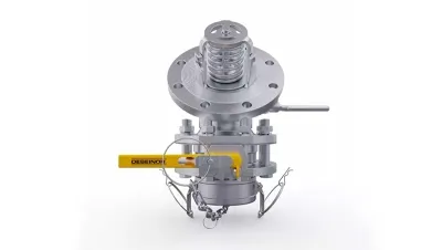 Válvula de fondo de acero inoxidable GY820-100