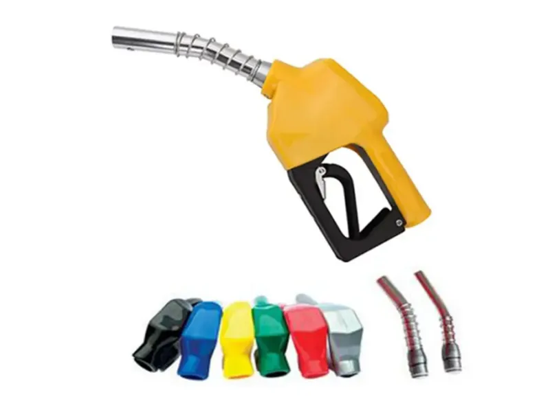 Boquilla de combustible autosellante automática